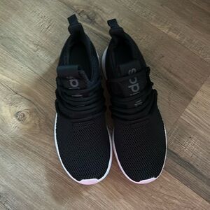 Mew! Mens Adidas Lite Racer Adapt 3.0 Running Shoes Black White